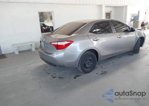 2015 Toyota Corolla Le из США, поврежденный, VIN 5YFBURHE9FP289699